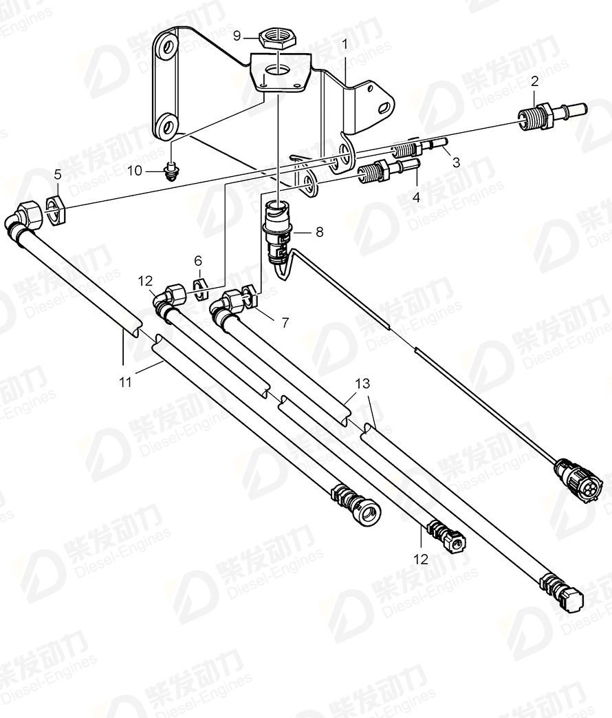 volvo penta Adapter 22249777 Drawing volvo penta Adapter 22249777 Drawing